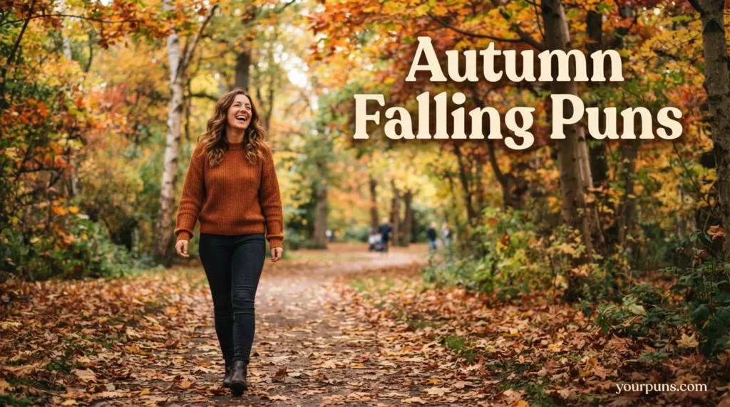 Autumn Falling Puns
