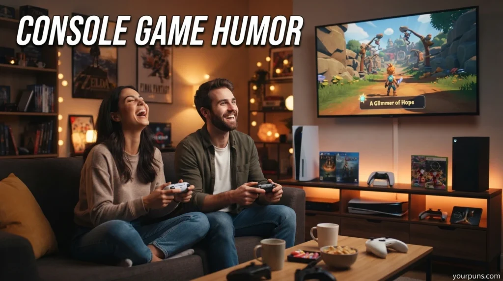 Console Game Humor