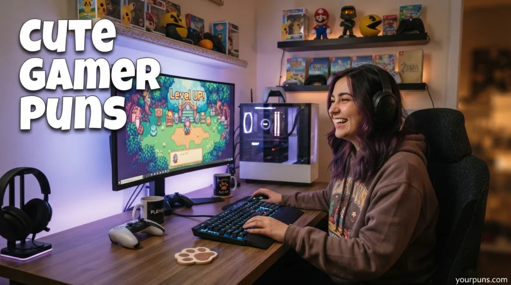 Cute Gamer Puns
