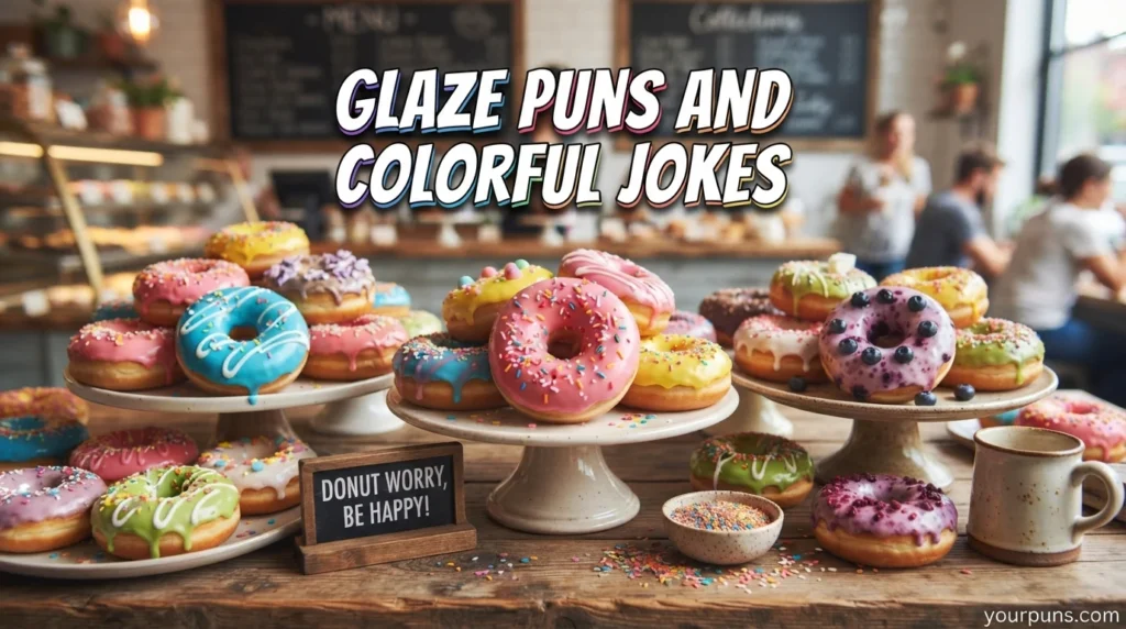 Glaze Puns and Colorful Jokes