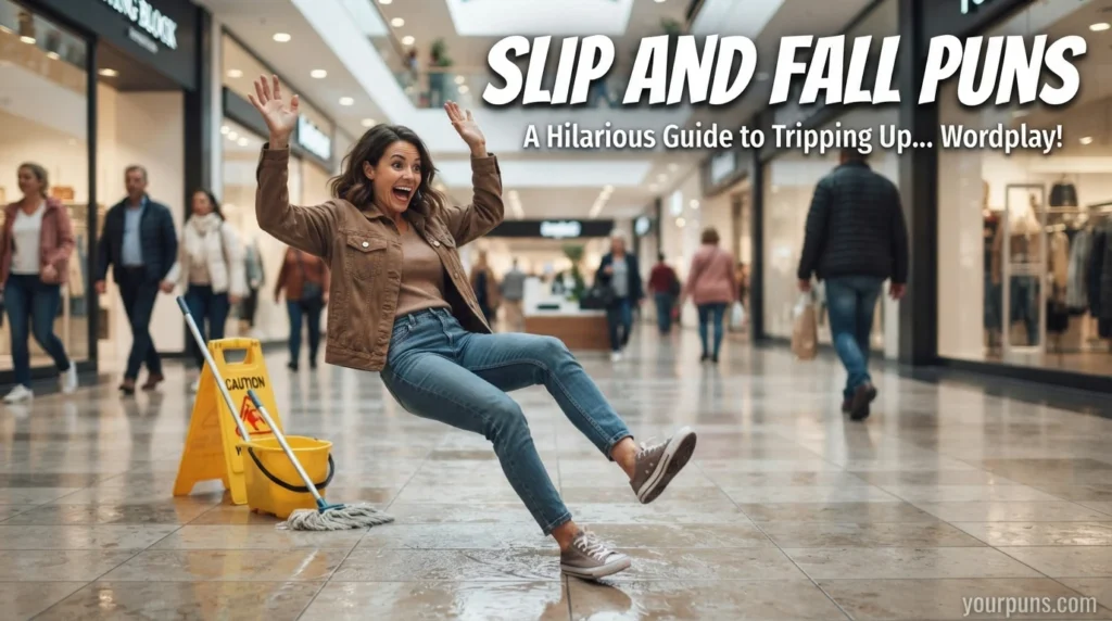 Slip and Fall Puns