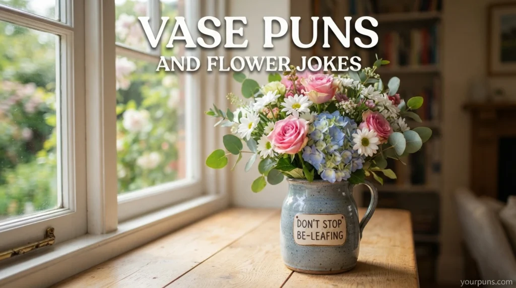 Vase Puns and Flower Jokes