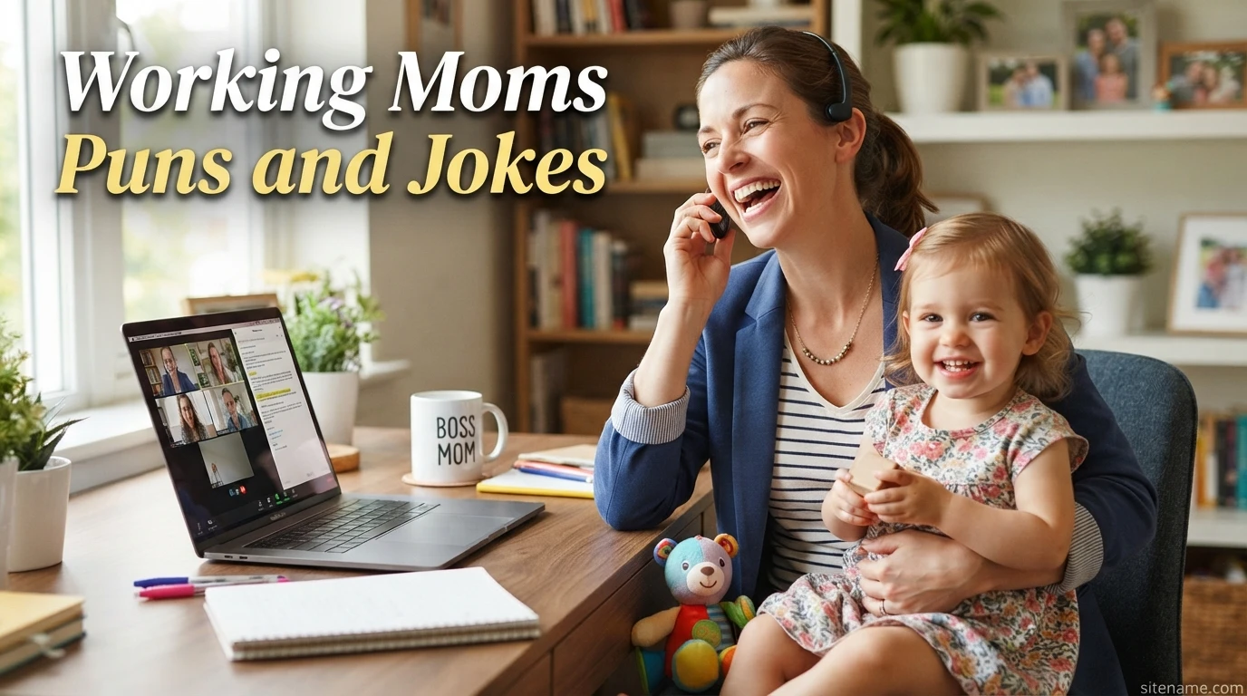 Working Moms Puns and Jokes