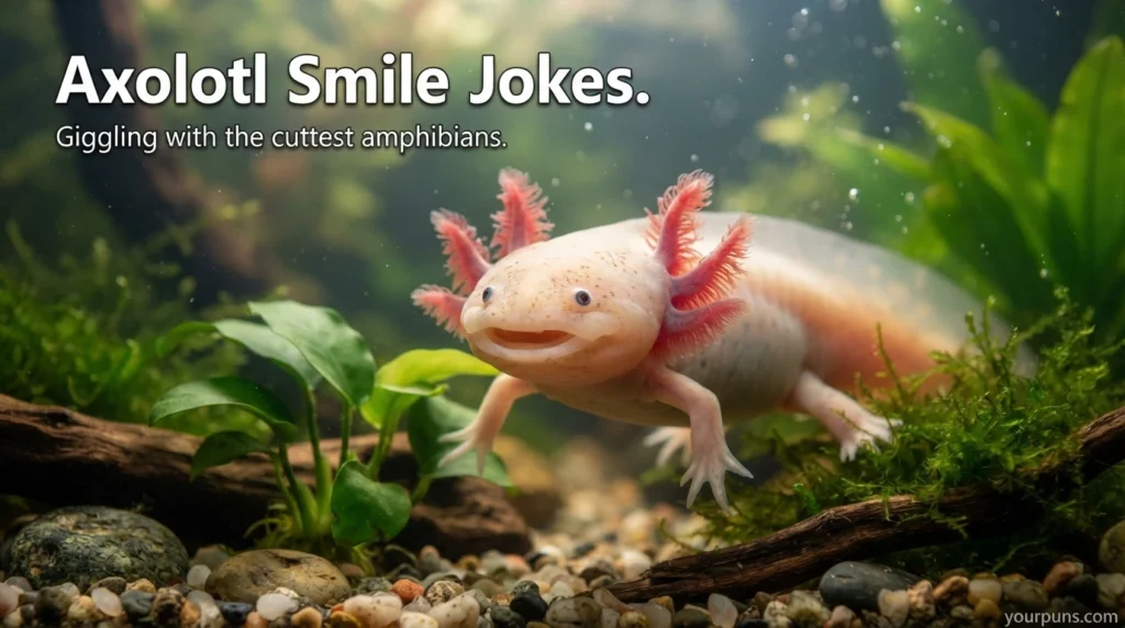 Axolotl Smile Jokes.