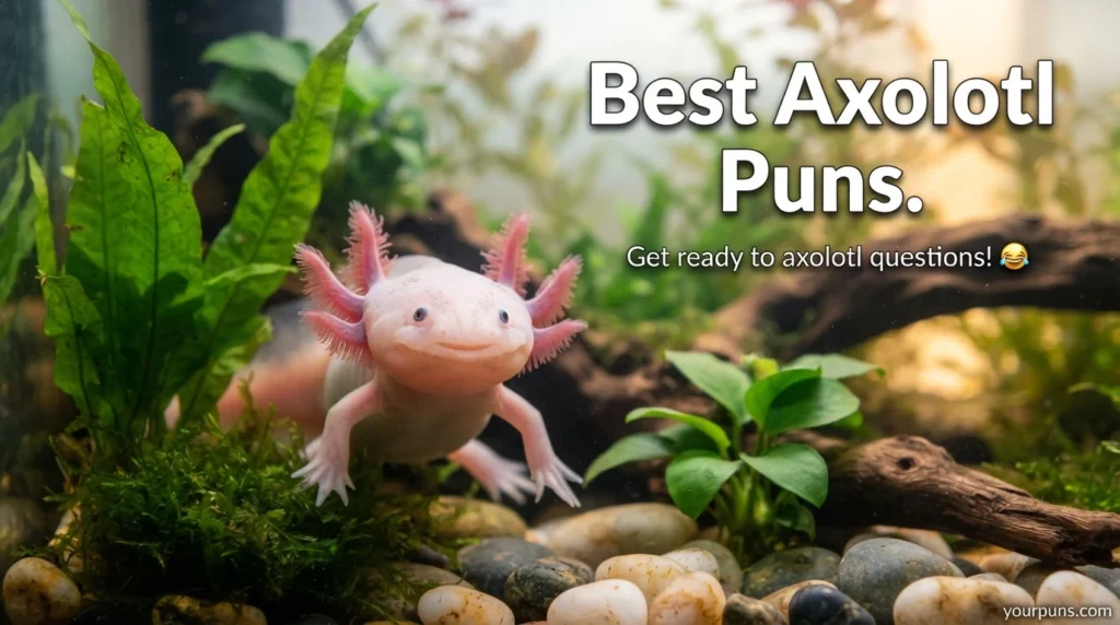Best Axolotl Puns.