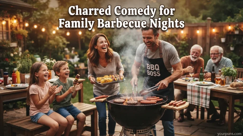 Charred Comedy for Family Barbecue Nights