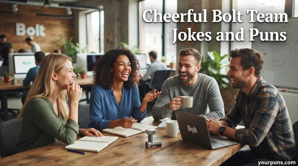 Cheerful Bolt Team Jokes and Puns