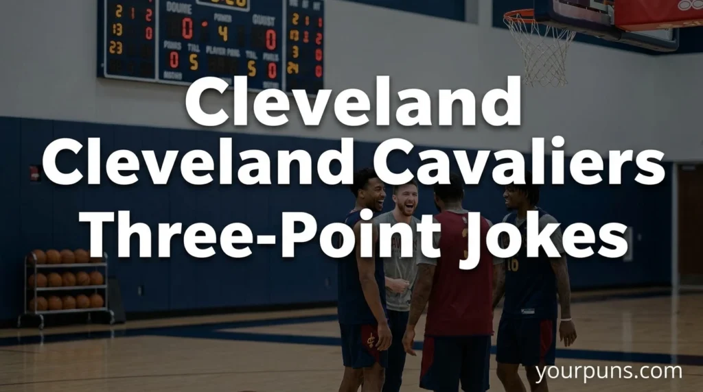 Cleveland Cavaliers Three-Point Jokes