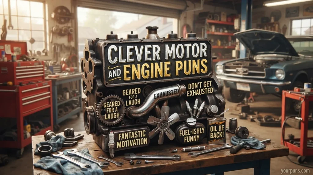 Clever Motor and Engine Puns