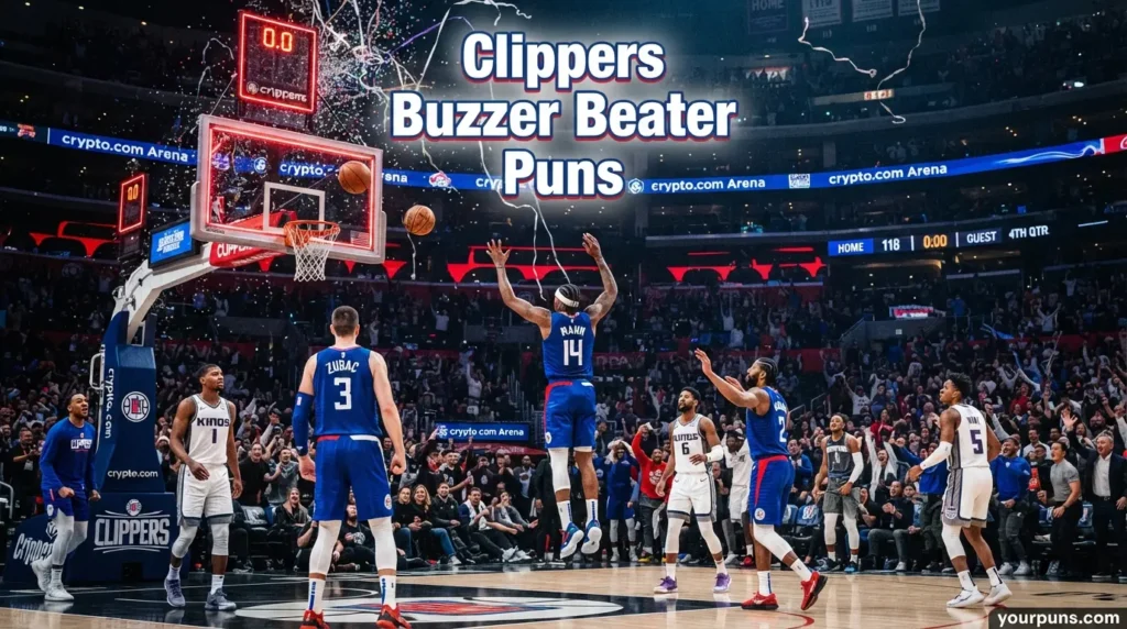 Clippers Buzzer Beater Puns