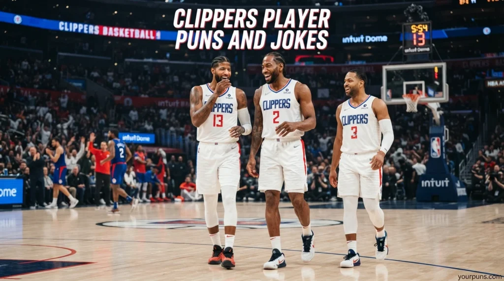 Clippers Player Puns and Jokes