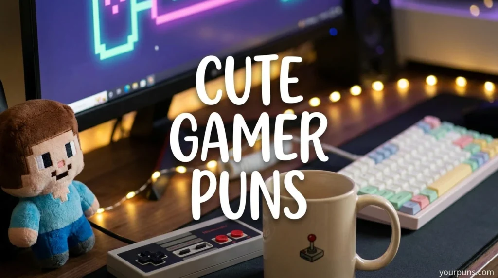 Cute Gamer Puns