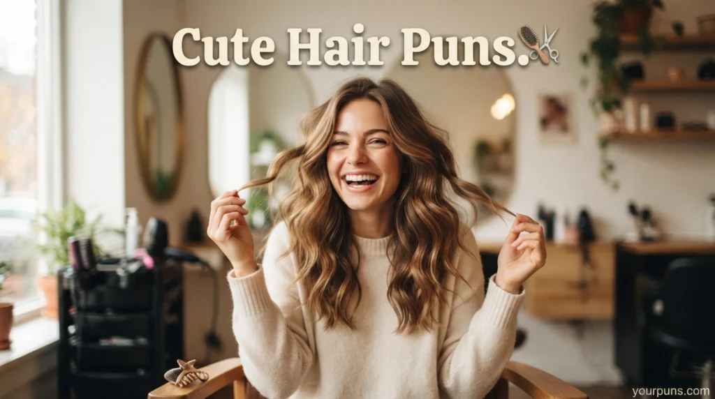 Cute Hair Puns.