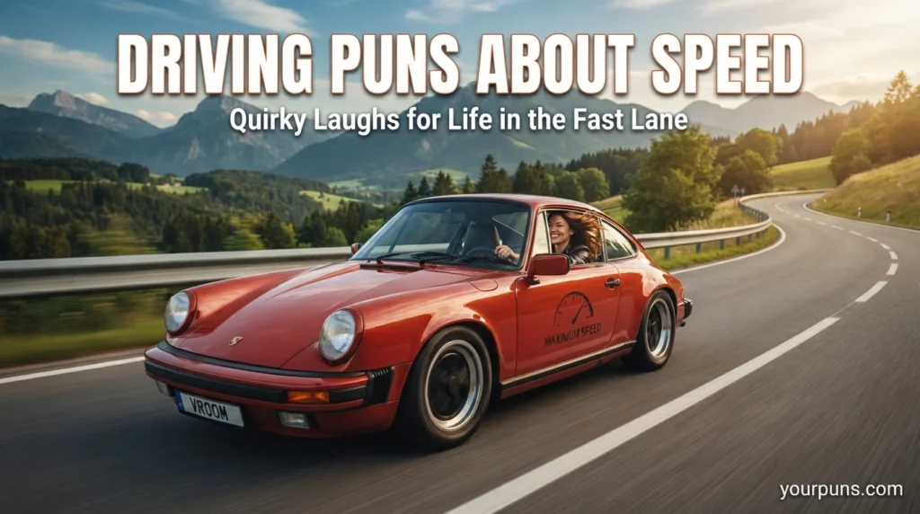 Driving Puns About Speed
