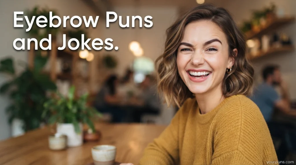 Eyebrow Puns and Jokes.