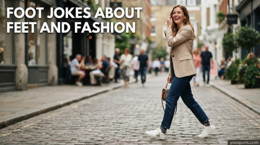 Foot Jokes About Feet and Fashion