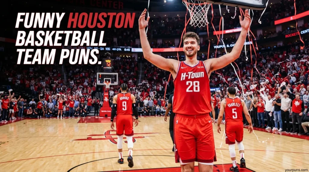 Funny Houston Basketball Team Puns.