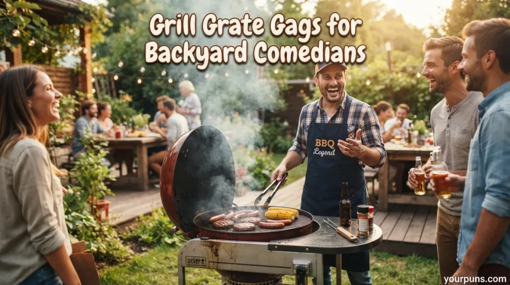 Grill Grate Gags for Backyard Comedians