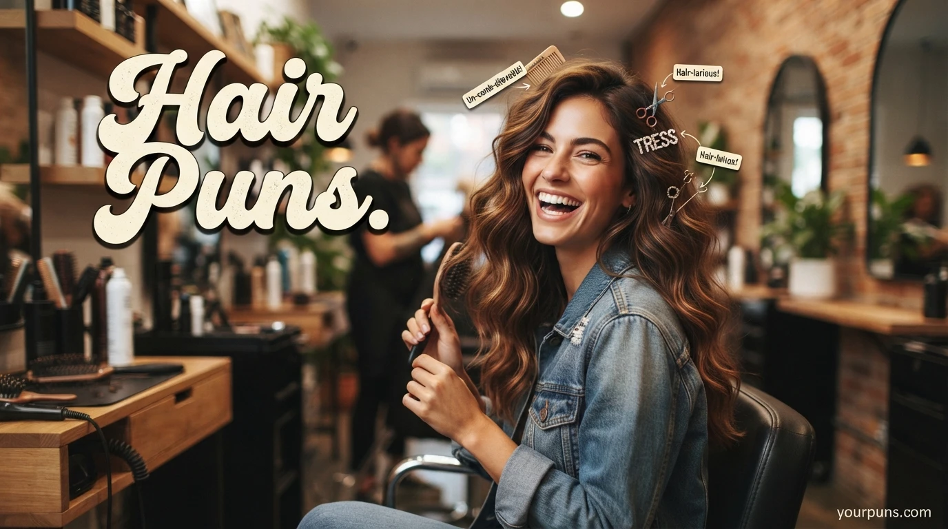 Hair Puns.