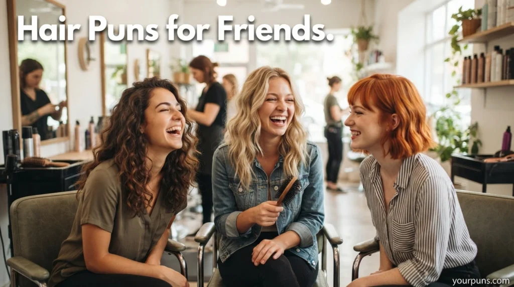 Hair Puns for Friends.