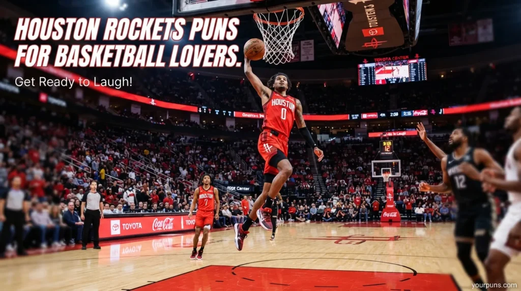 Houston Rockets Puns for Basketball Lovers.