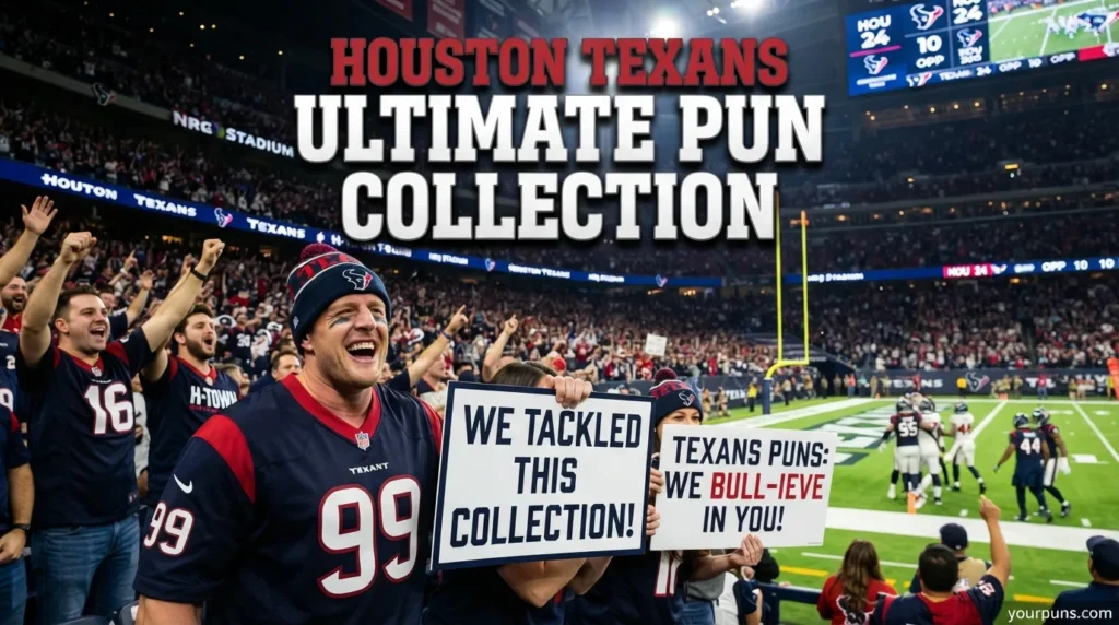 Houston Texans Ultimate Pun Collection