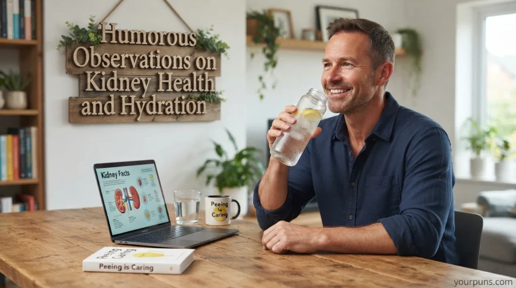 Humorous Observations on Kidney Health and Hydration