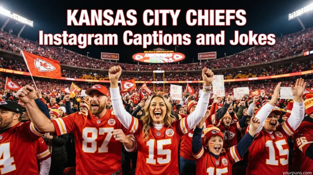 Kansas City Chiefs Instagram Captions and Jokes