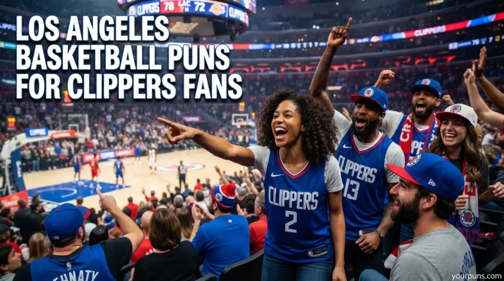 Los Angeles Basketball Puns for Clippers Fans