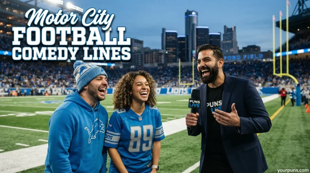 Motor City Football Comedy Lines