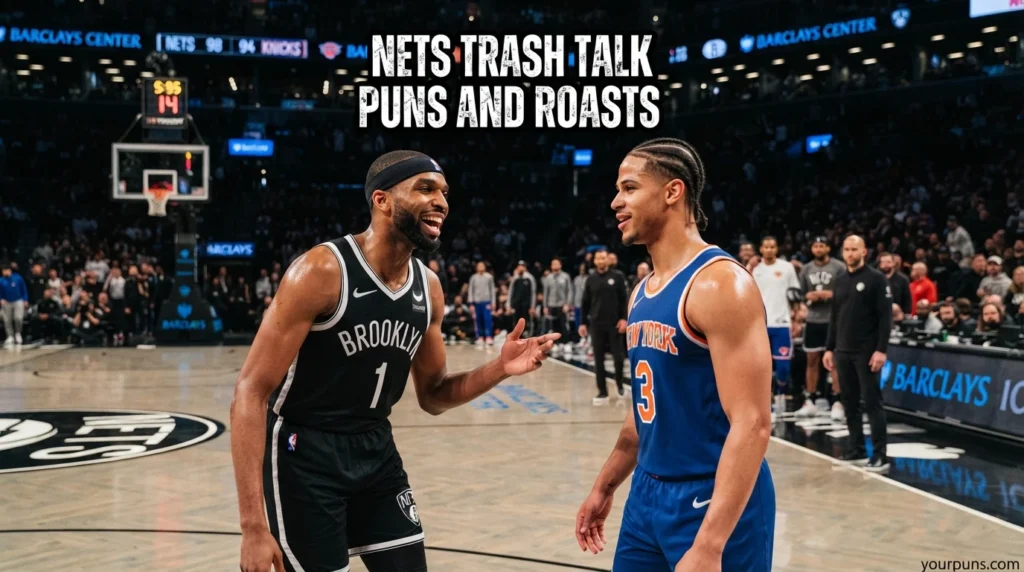 Nets Trash Talk Puns and Roasts
