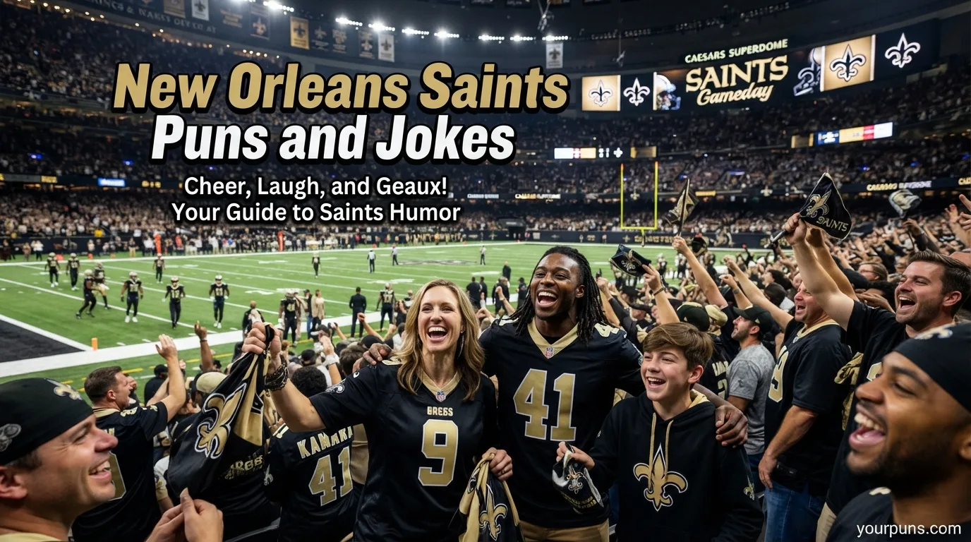 New Orleans Saints Puns and Jokes