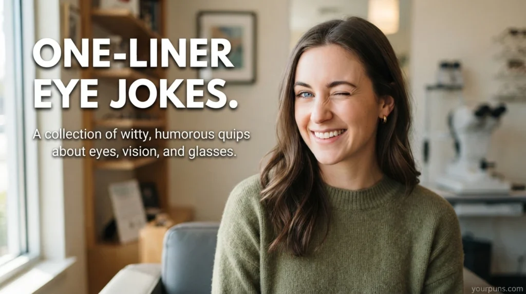 One-Liner Eye Jokes.