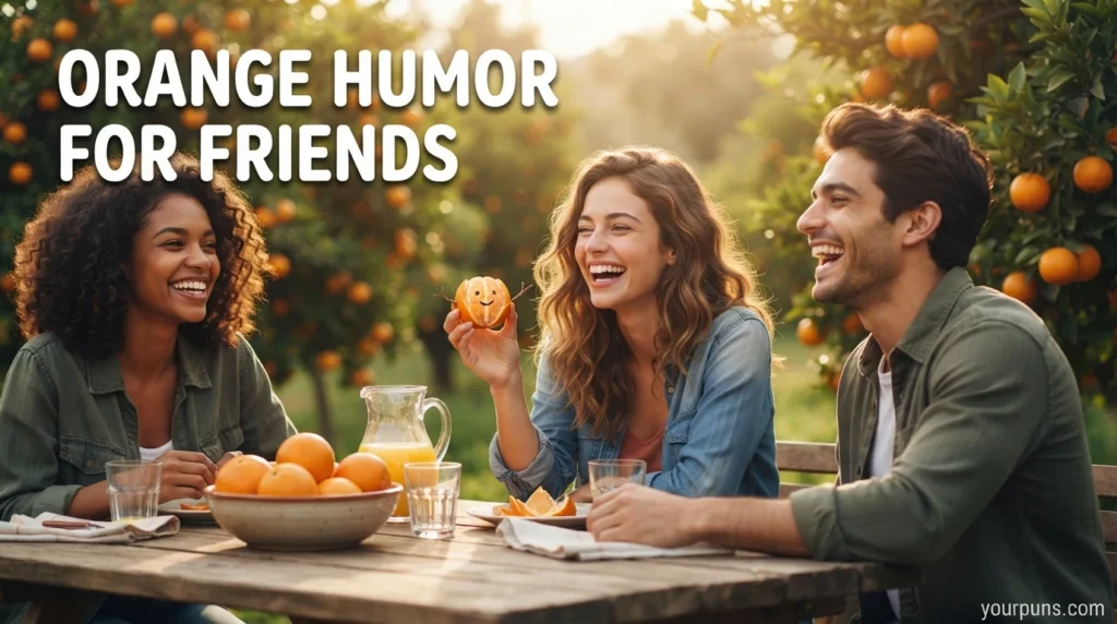 Orange Humor for Friends