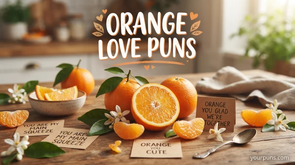 Orange Love Puns
