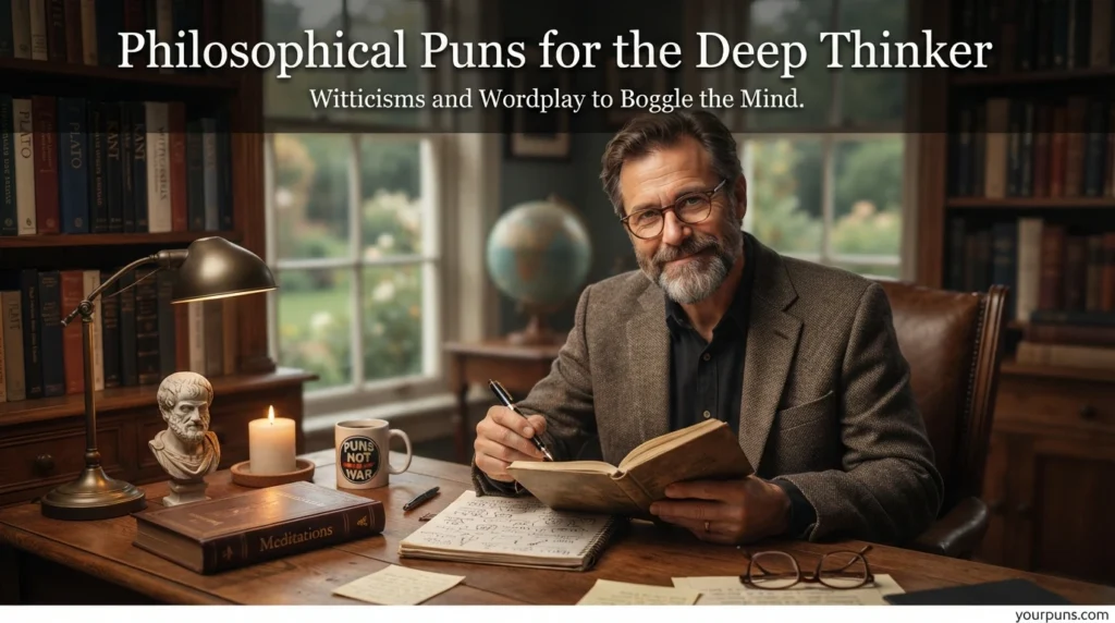 Philosophical Puns for the Deep Thinker