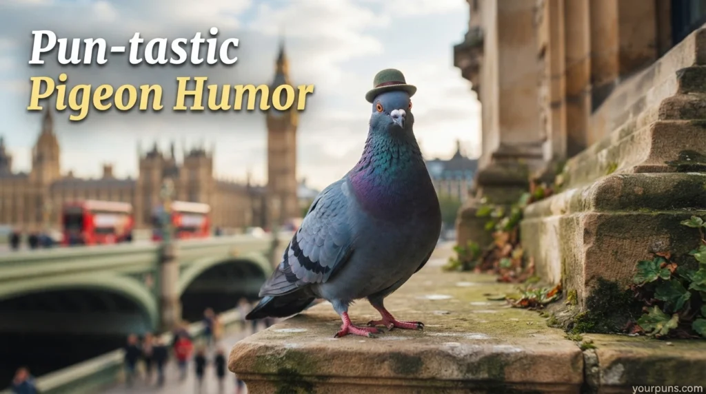Pun-tastic Pigeon Humor