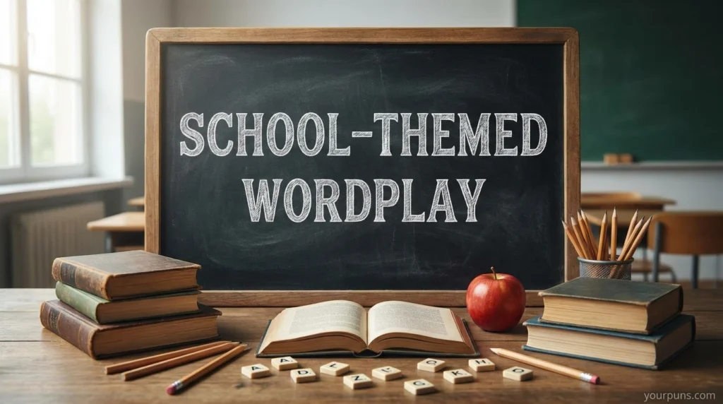 School-Themed Wordplay