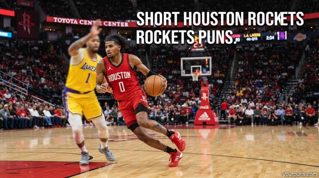 Short Houston Rockets Puns.