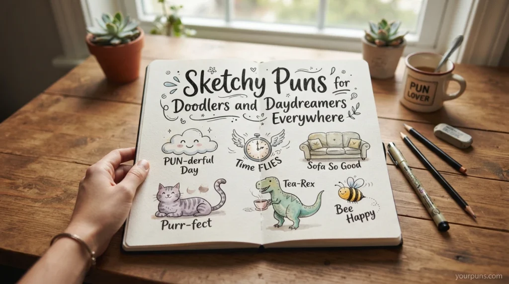 Sketchy Puns for Doodlers and Daydreamers Everywhere