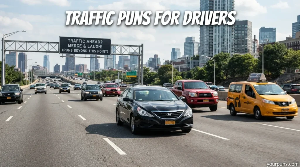 Traffic Puns for Drivers