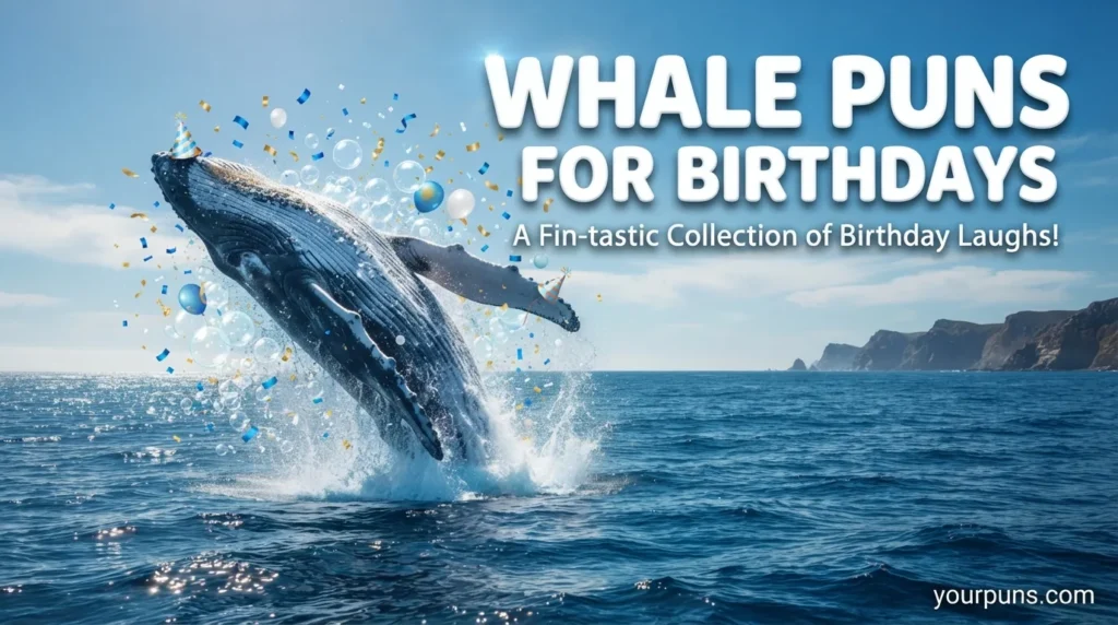Whale Puns for Birthdays