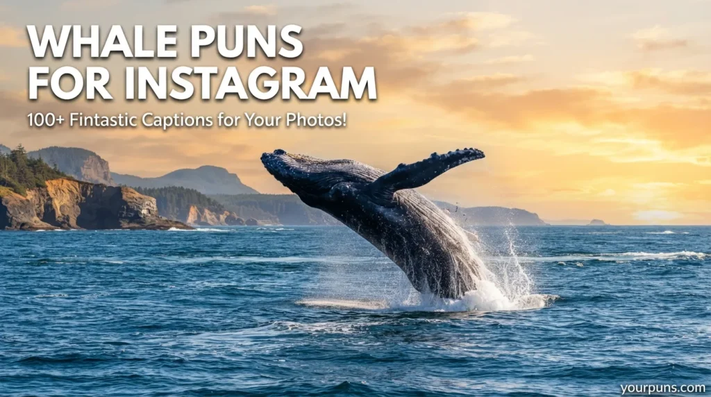 Whale Puns for Instagram