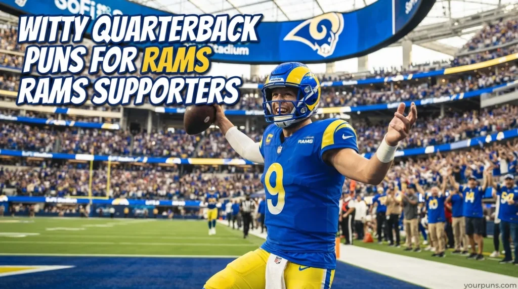 Witty Quarterback Puns for Rams Supporters